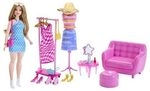 MATTEL HPL78 Barbie Stylistin und Kleiderschrank (Puppe & Accy)
