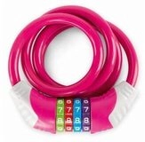 PUKY 9431 Kinder-Fahrradschloss KS pink Sicherheitskabelschloss