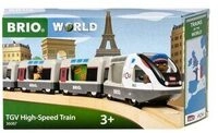 BRIO 63608700 BRIO World - TGV Hochgeschwindigkeitszug