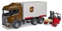 BRUDER&reg; 03582 Scania Super 560R UPS Logistik-LKW mit Mitnahmestapler