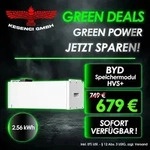 GREEN DEALS ! BYD Speichermodul Batteriespeicher 2.56 kWh HVS+