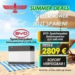 SUMMER DEALS ! BYD Speicherpaket Batteriespeicher 8,91 kWh HVB