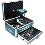 Makita Akku-Schlagbohrschrauber Bohrschrauber Akkuschrauber HP457DWEX4 Set