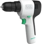 Black & Decker Akku-Bohrschrauber Schlagbohrschrauber reviva REVDD12C-QW
