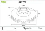 Bremsscheibe 672762