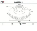Bremsscheibe 9082821