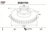 Bremsscheibe 9082794