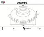 Bremsscheibe 9082798