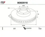 Bremsscheibe 9082816
