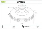 Bremsscheibe 673263