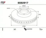 Bremsscheibe 9082817