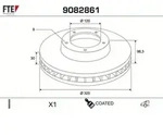 Bremsscheibe 9082861