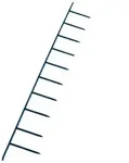 100 Bindek&auml;mme HPVC, 10 PIN, bis 250 Blatt, blau, 100 St&uuml;ck, Hart-PVC
