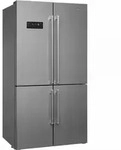Smeg FQ60XDE K&uuml;hlschrank, Edelstahl-Optik, Neutral. 90,8 cm breit