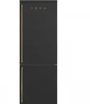 Smeg FA8005RAO6 Freistehender K&uuml;hlschrank, Gefrierfach unten, Anthrazit