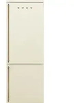 Smeg FA8005RPO6 Freistehender K&uuml;hlschrank, Gefrierfach unten, Creme