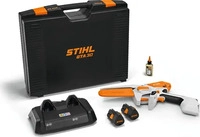 STIHL GTA 30 Akku-Geh&ouml;lzschneider AS-System Set 2x AS 2 + AL 5-2 + 2x AS 2