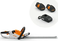 STIHL Akku-Heckenschere HSA 40 AS-System 50 cm Set 2 x AS 2 + 1x ALS 31 + 1x AS...