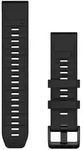 Garmin Quickfit&reg;-Armb&auml;nder (22 mm) Black Silicone - schwarz / ONE SIZE