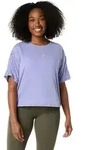 Asics Damenlaufshirt Nagino Run Adjustable SS Top - lila / 40