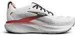 Brooks Herrenlaufschuhe Adrenaline GTS 25 White/Black/Red, Stabilit&auml;tsschuh mit