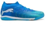 Puma Hallenfu&szlig;ballschuhe Future 9 Match IT, Ultra Blue-PUMA White-Luminous Blue-PUMA