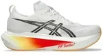 Asics Herrenlaufschuhe Megablast, White/Orange Glow - wei&szlig; / 46