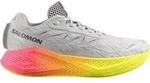 Salomon Herrenlaufschuhe Aero Glide 4 Gradient, Gray Violet / Safety Yellow /...