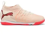 Puma Kinderhallenfu&szlig;ballschuhe Future 9 Match IT, Sugared Almond-PUMA White-Ultra