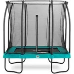 Salta Trampolin Comfort Edition - 214x153cm - Rechteckig Gr&uuml;n - 214x153 cm / Gr&uuml;n /