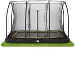 Salta Trampolin Comfort Edition Ground - 305x214cm - Rechteckig Schwarz - 305x214 cm