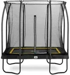 Salta Trampolin Comfort Edition - 214x153cm - Rechteckig Schwarz - 214x153 cm /