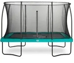 Salta Trampolin Comfort Edition - 366x244cm - Rechteckig Gr&uuml;n - 366x244 cm / Gr&uuml;n /