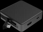 ZAGG 4-Port-Ladeger&auml;t Bank Hub (Grau/Schwarz)