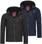 H&ouml;henhorn Breithorn Herren Softshell Jacke Outdoor Funktionsjacke S Schwarz
