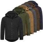 H&ouml;henhorn Biferten Herren Milit&auml;r Fleecejacke Outdoor Winddichte Jacke mit...