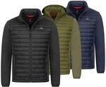 H&ouml;henhorn Kaprun Herren Jacke Hybridjacke Steppjacke Softshell Sportjacke S Schwarz