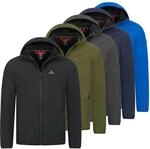 H&ouml;henhorn Alpberg Herren leichte Softshell Jacke Outdoor Freitzeitjacke...