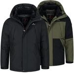H&ouml;henhorn Lawinenstar Herren Winter Jacke Gef&uuml;ttert Atmungsaktiv...
