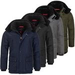 H&ouml;henhorn Mangard Herren Winter Jacke Steppjacke Gef&uuml;ttert Winterjacke Parker...