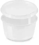Rundbecher (PP) klar 250ml + Deckel [250 Sets]