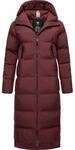 Wasserdichter Winter Steppmantel mit Kapuze "Patrise" Wine Red XS