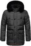 Winter Steppjacke mit abnehmbarer Kapuze "Mironoo" Anthracite S