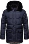 Winter Steppjacke mit abnehmbarer Kapuze "Mironoo" Navy S