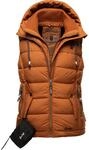 Warme Steppweste mit Kapuze "Taisaa" Rusty Cinnamon XS