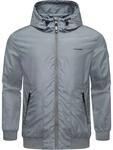 Leichte &Uuml;bergangsjacke mit Kapuze "Stewie II" Grey S