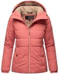 Warme Steppjacke mit Kapuze "Alemee 16" Rouge XS