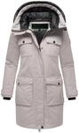 Winterjacke Jacke mit Kapuze "Eissturm 14" Light Grey S