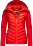Leichte Steppjacke mit Kapuze "Nimm Mich Mit" Red XS