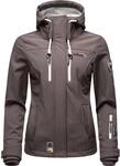 &Uuml;bergang Softshell-Jacke mit Kapuze "Kleinezicke" Grey S